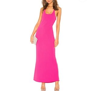 Hot pink Maxi Dress Small